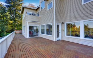 exterior view of fiberglass windows