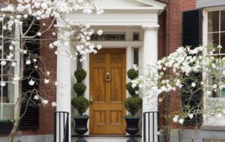 light wood replacement front door